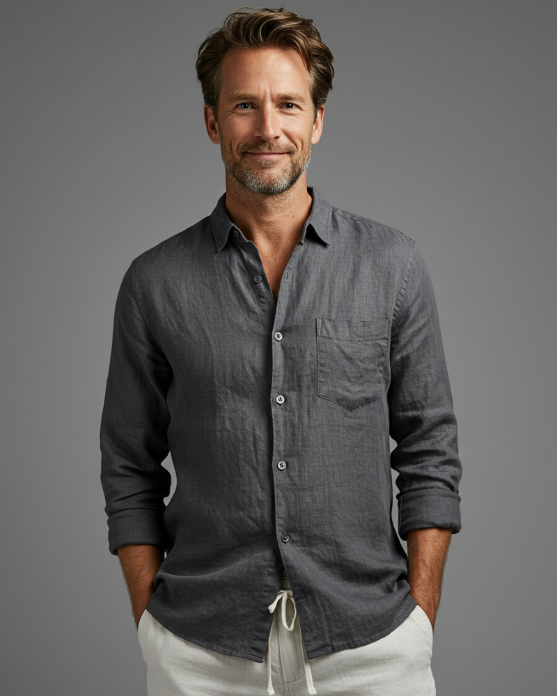 BIAŁEVO Koszula Capri – Długi Rękaw