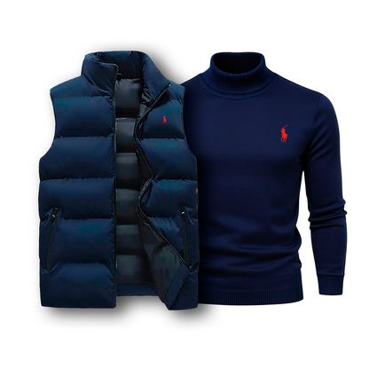 Zestaw R&L: kamizelka + darmowy sweter (Black Friday)