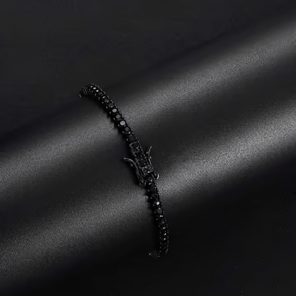 BIAŁEVO CZARNA BRANSOLETKA